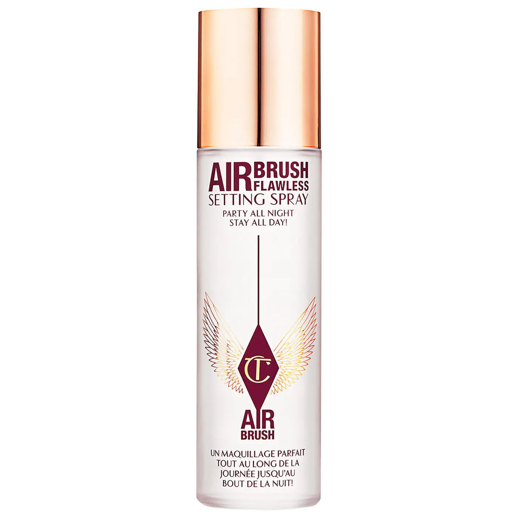 Spray fijador hidratante y resistente al agua Airbrush Flawless de Charlotte Tilbury