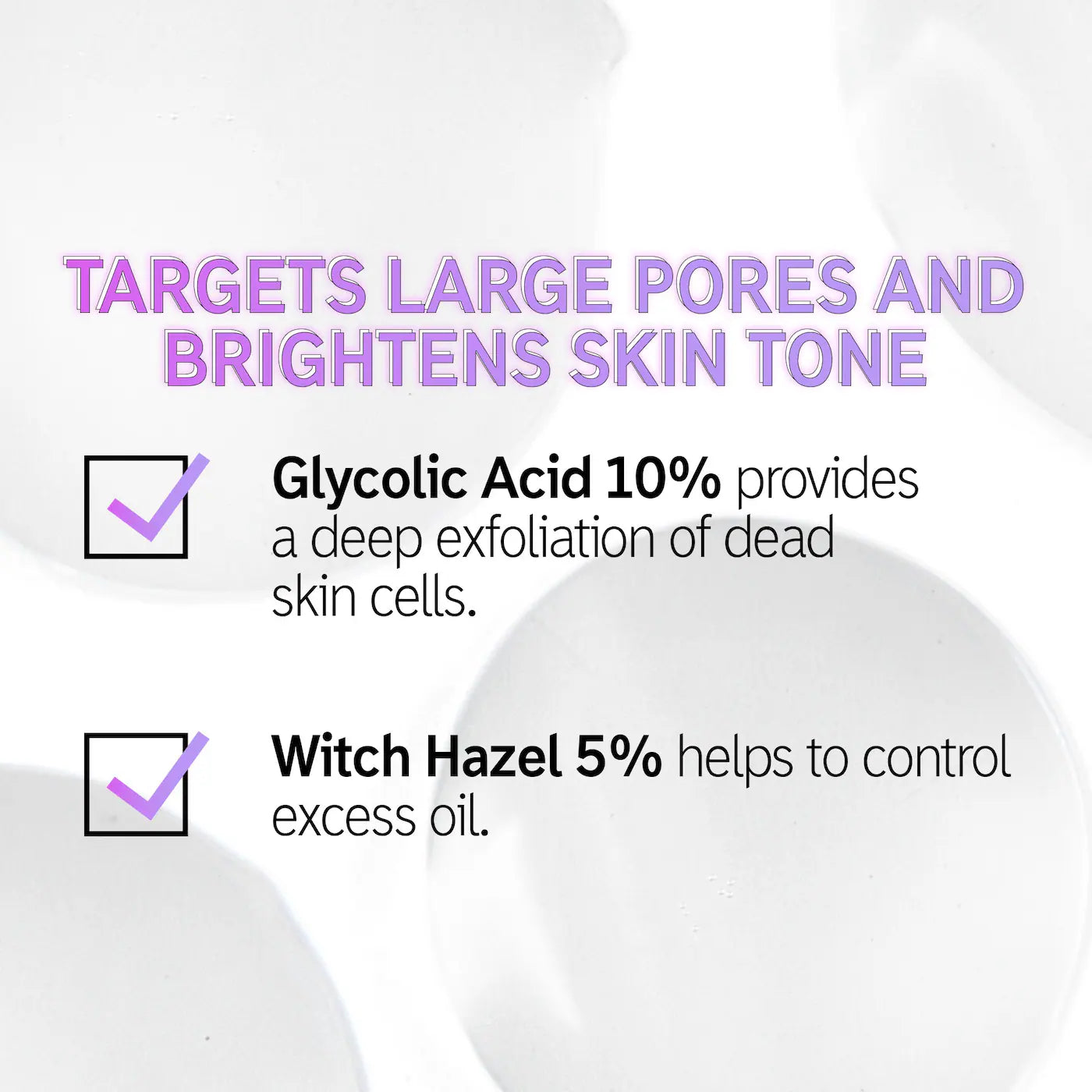 Tónico exfoliante con ácido glicólico de The INKEY List