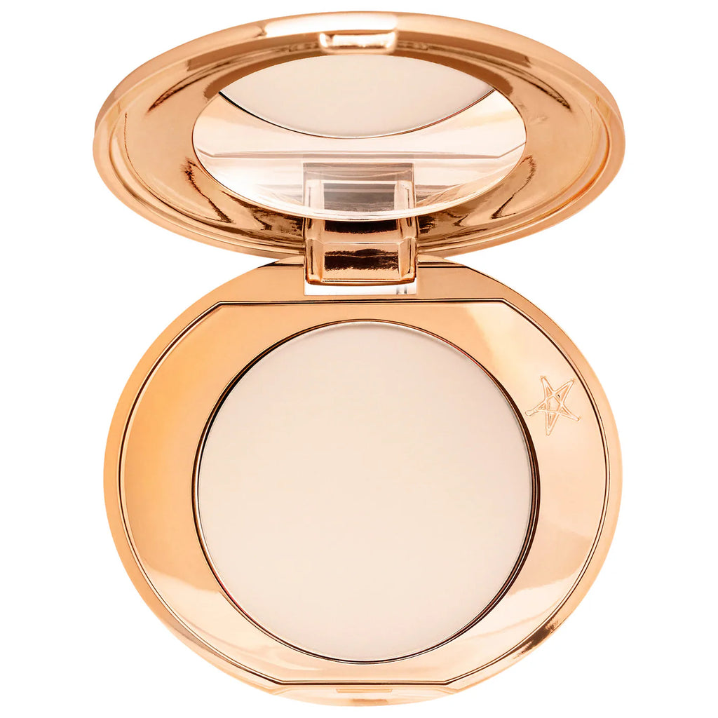 Charlotte Tilbury Airbrush Flawless Finish puder za razmazivanje i fiksiranje sjenila s puderom koji se može puniti 