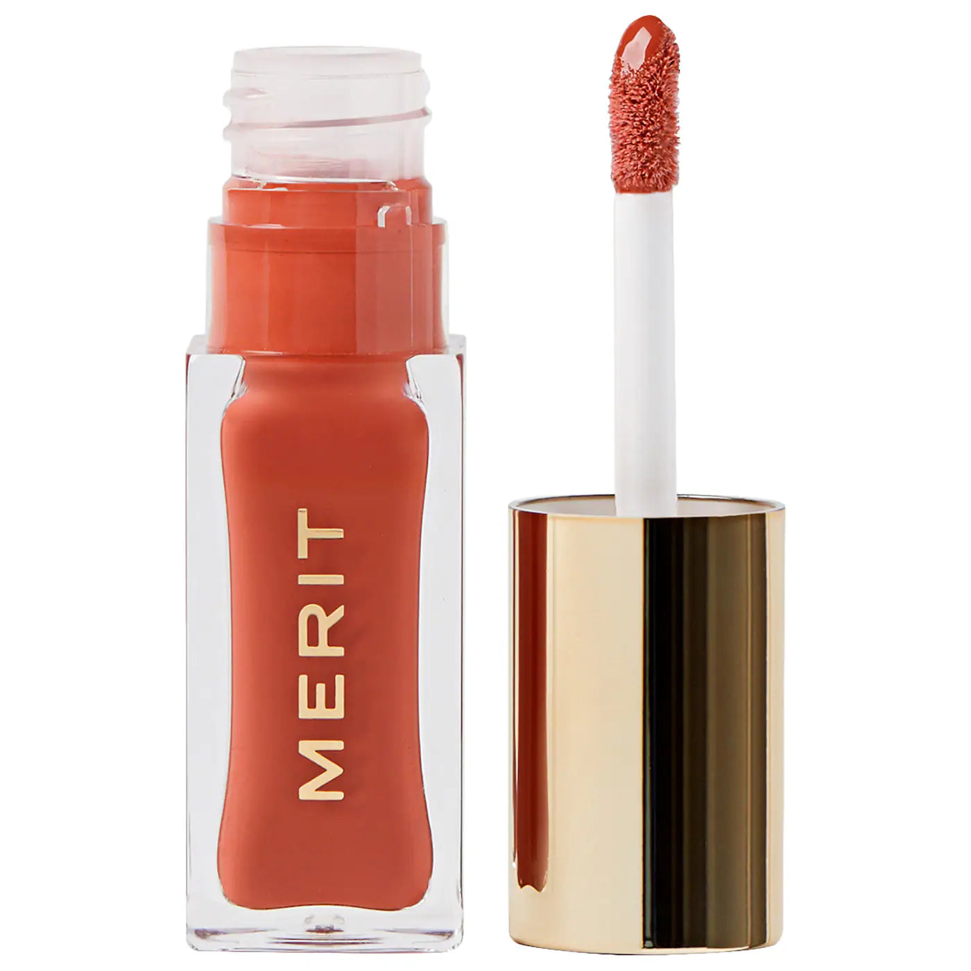 Aceite labial hidratante con color MERIT Shade Slick