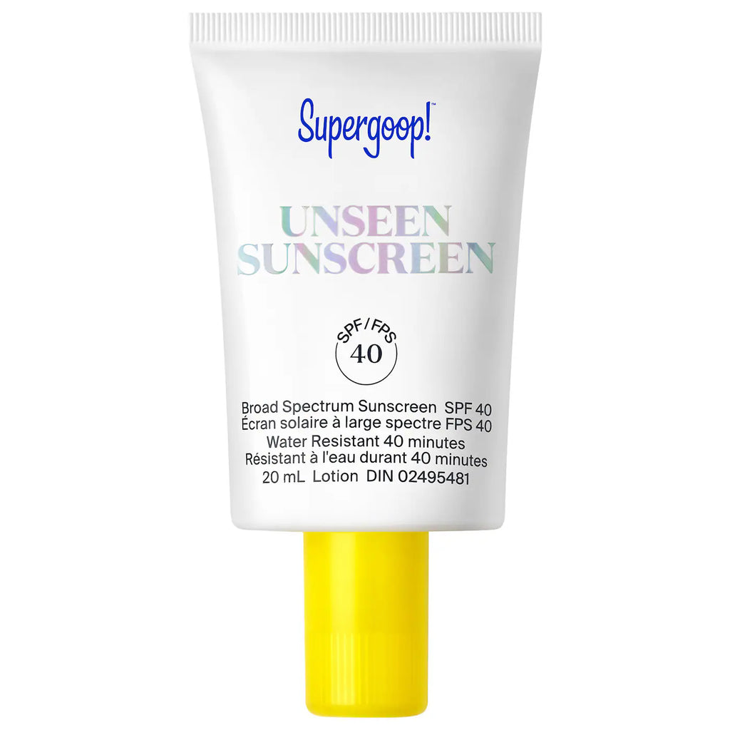 Protector solar mineral invisible Supergoop! FPS 40 para piel sensible