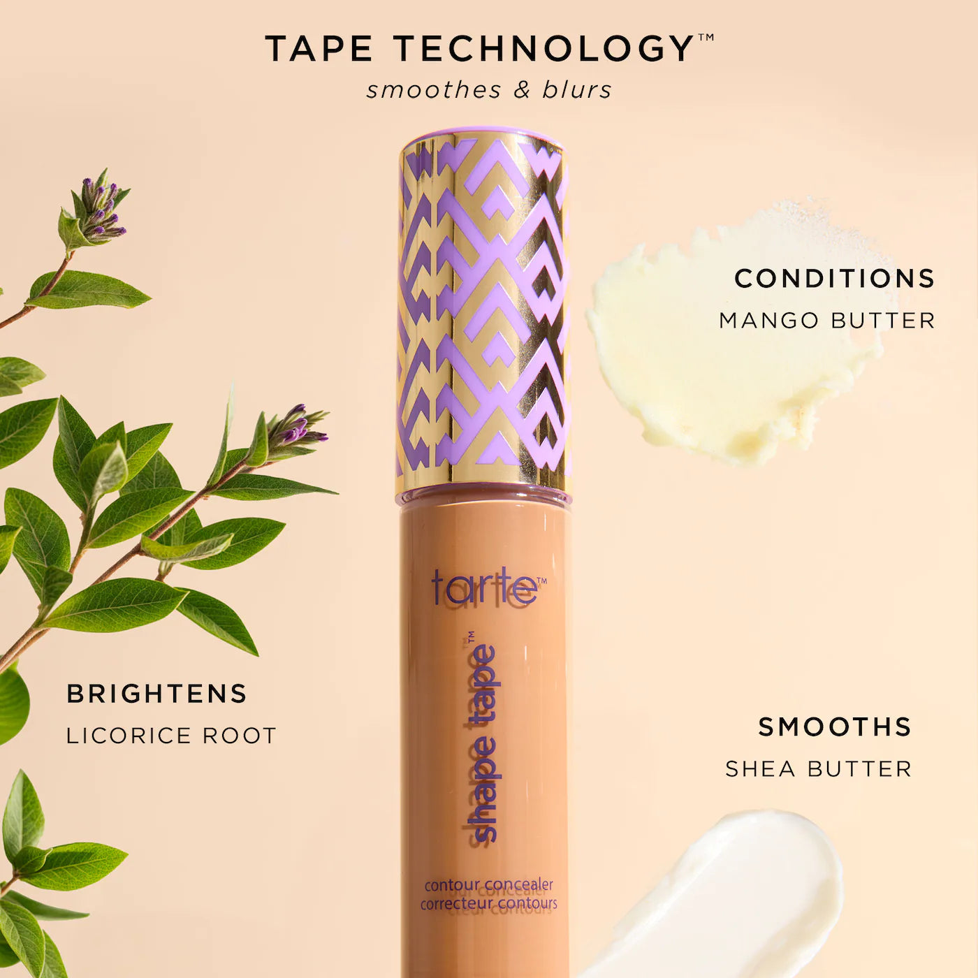Corrector de cobertura total Tarte Mini Shape Tape