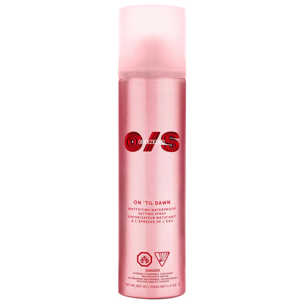 ONE/SIZE by Patrick Starrr On 'Til Dawn matirajući vodootporni sprej za fiksiranje tena