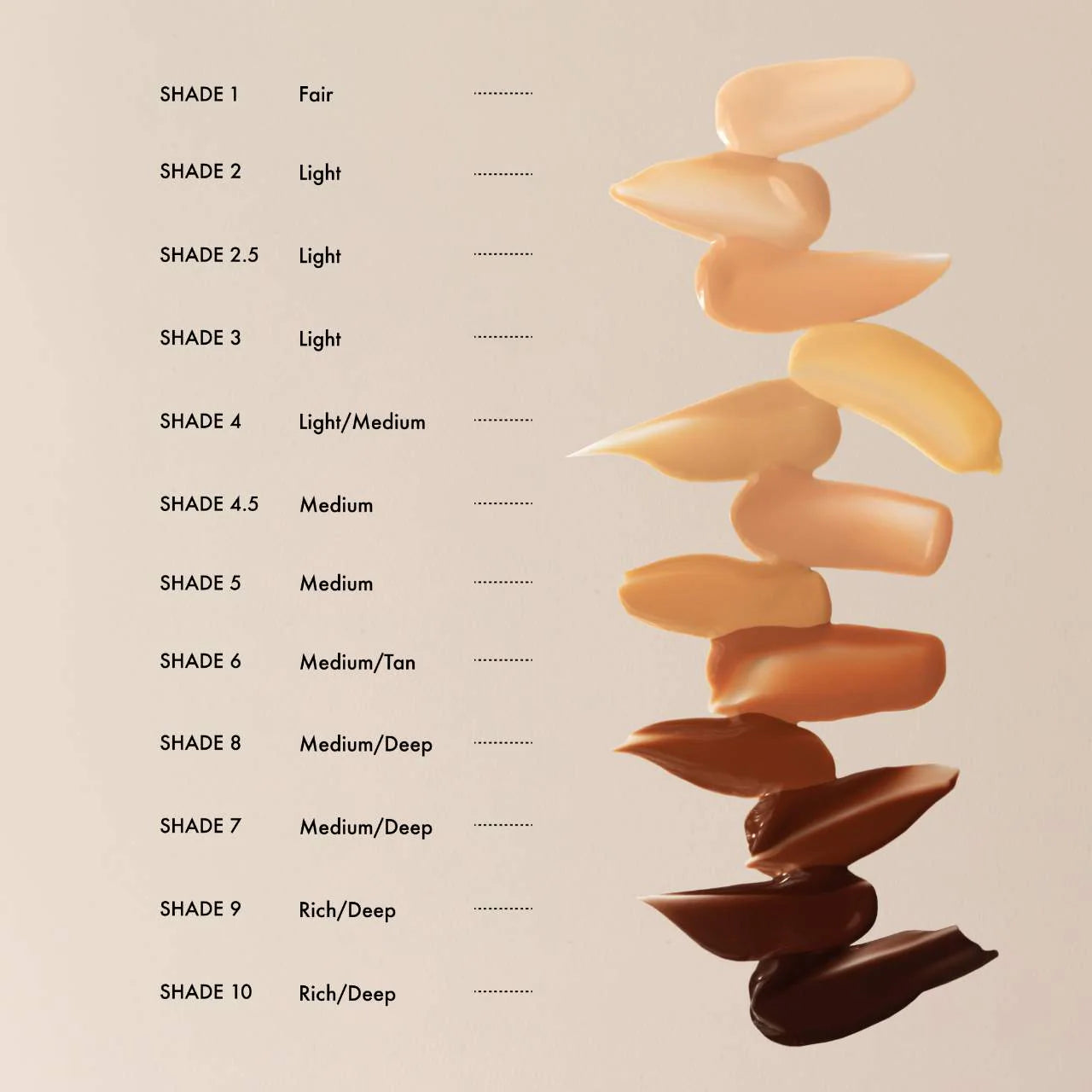 Ljetni petci prozirna nijansa za kožu s hijaluronskom kiselinom i skvalanom