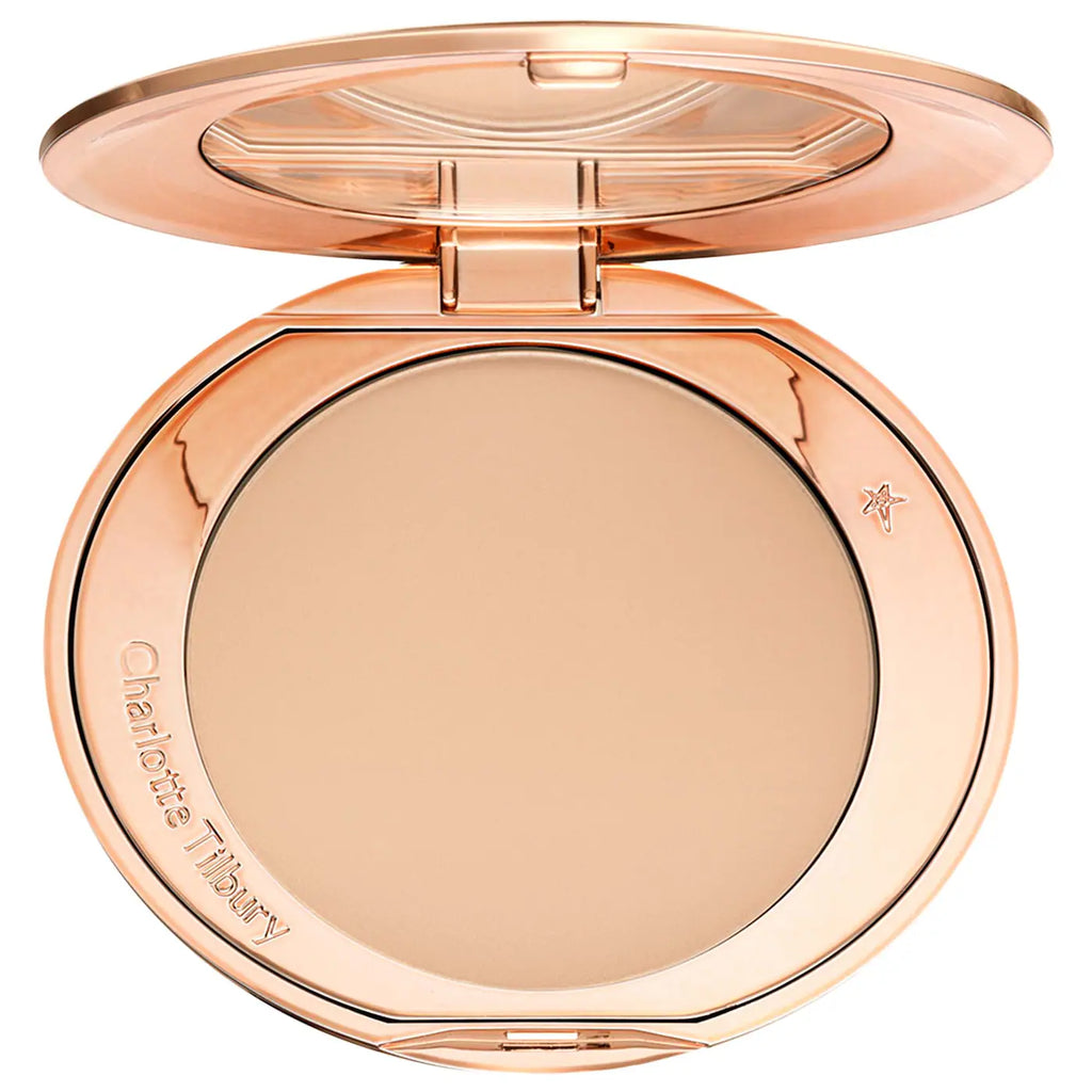 Charlotte Tilbury Airbrush Flawless Finish puder za razmazivanje i fiksiranje sjenila s puderom koji se može puniti 