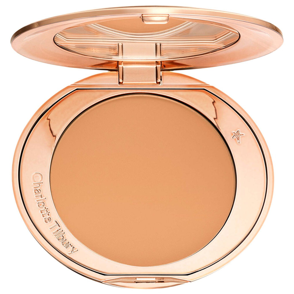 Charlotte Tilbury Airbrush Flawless Finish puder za razmazivanje i fiksiranje sjenila s puderom koji se može puniti 