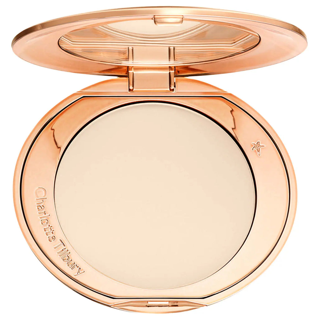Charlotte Tilbury Airbrush Flawless Finish puder za razmazivanje i fiksiranje sjenila s puderom koji se može puniti 
