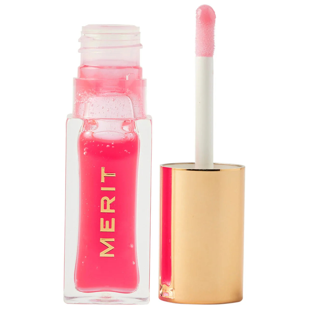 Aceite labial hidratante con color MERIT Shade Slick