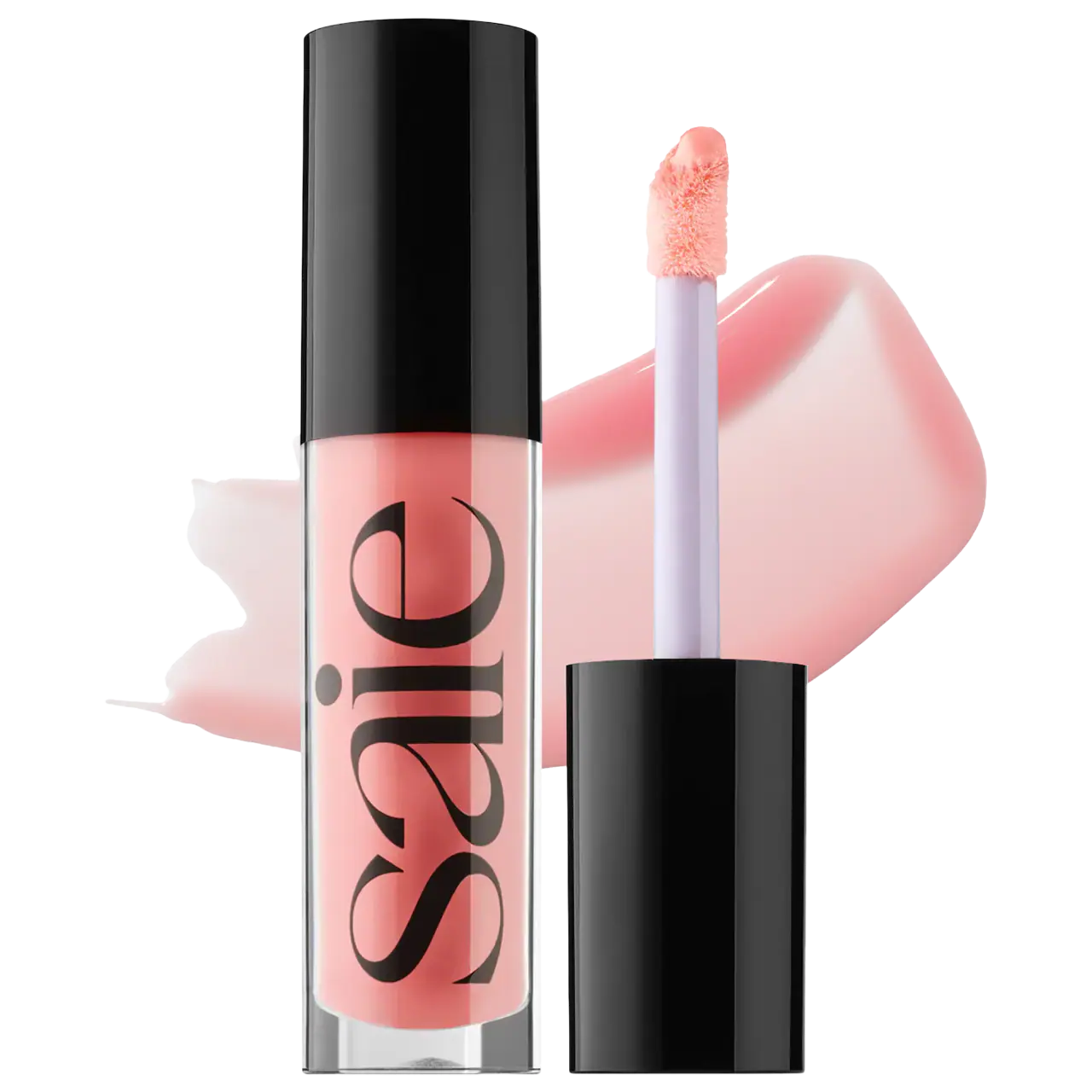 Aceite de brillo labial hidratante de alto brillo Saie Glossybounce