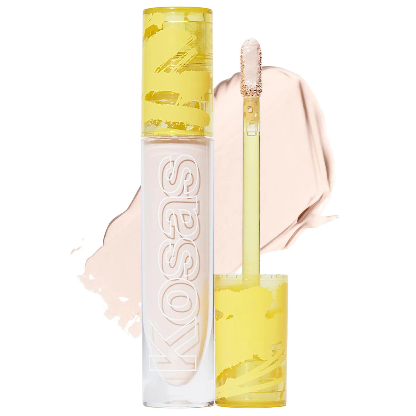 Corrector supercremoso e iluminador Kosas Revealer con cafeína y ácido hialurónico