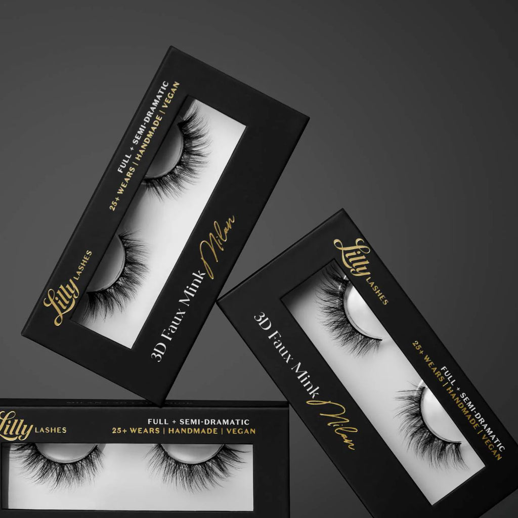 Lilly Lashes Lilly Lashes 3D trepavice od umjetne nerca