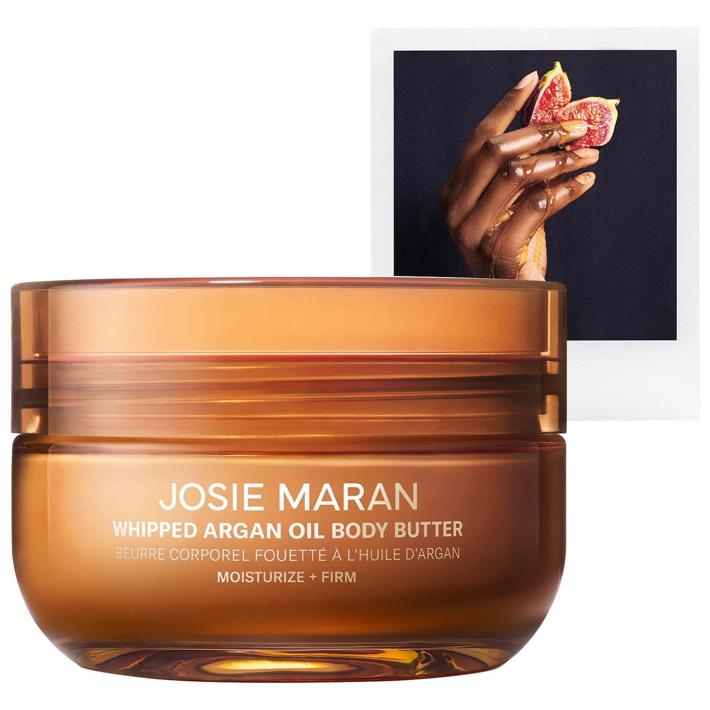 Manteca corporal reafirmante con aceite de argán batido de Josie Maran