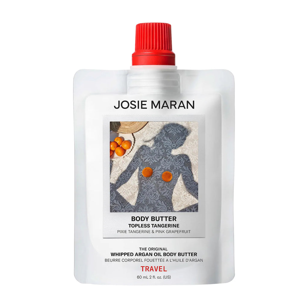 Manteca corporal reafirmante con aceite de argán batido de Josie Maran