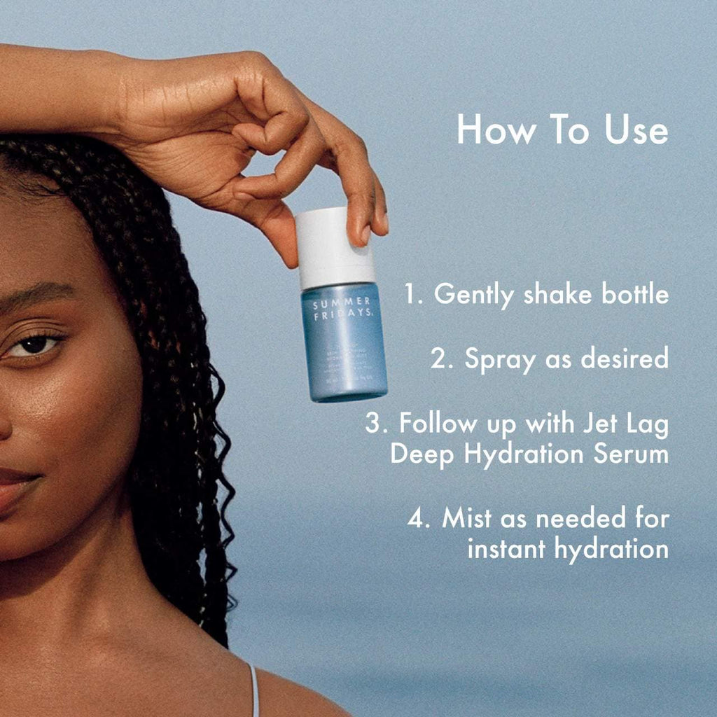 Bruma hidratante calmante para la piel Jet Lag de Summer Fridays