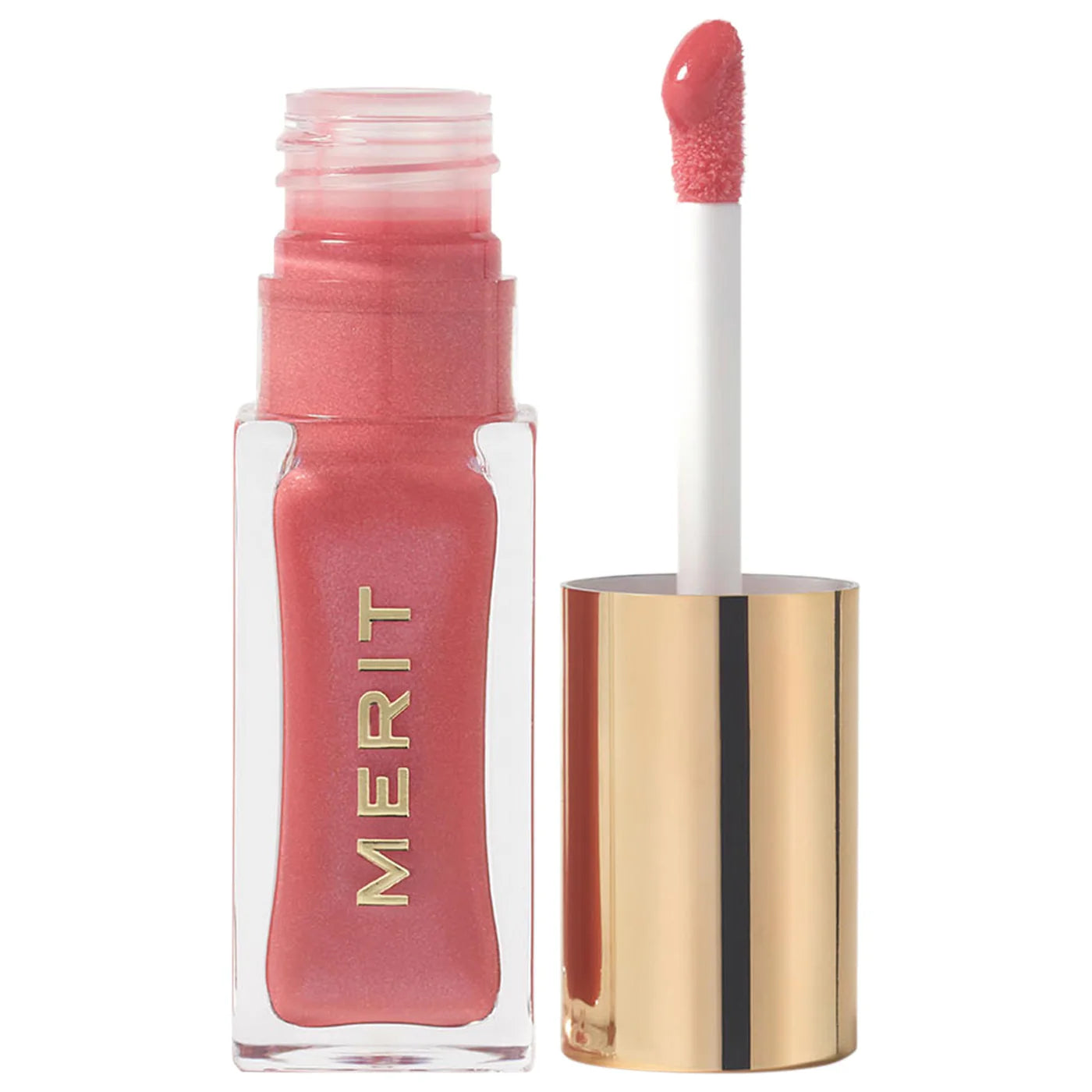 Aceite labial hidratante con color MERIT Shade Slick