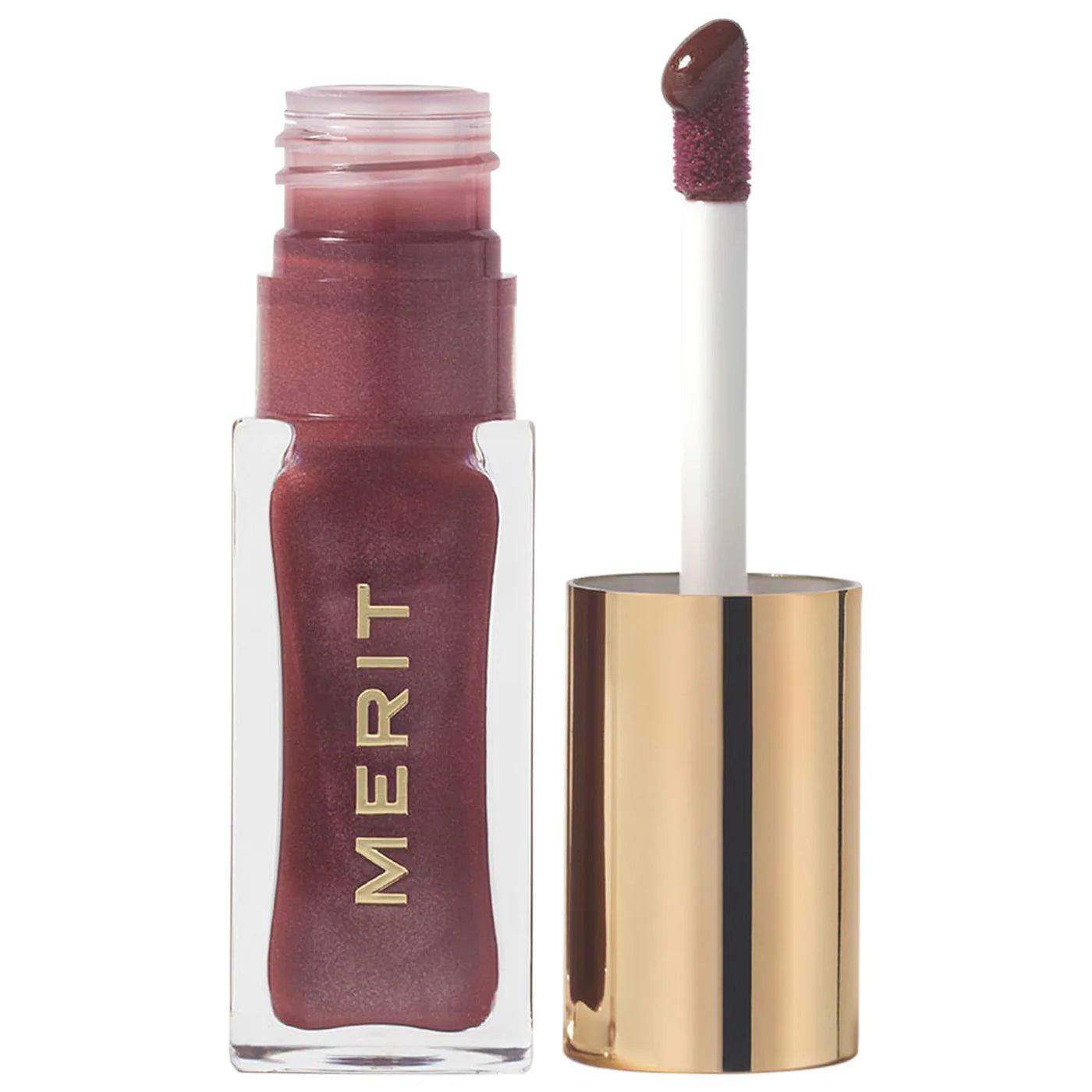 Aceite labial hidratante con color MERIT Shade Slick