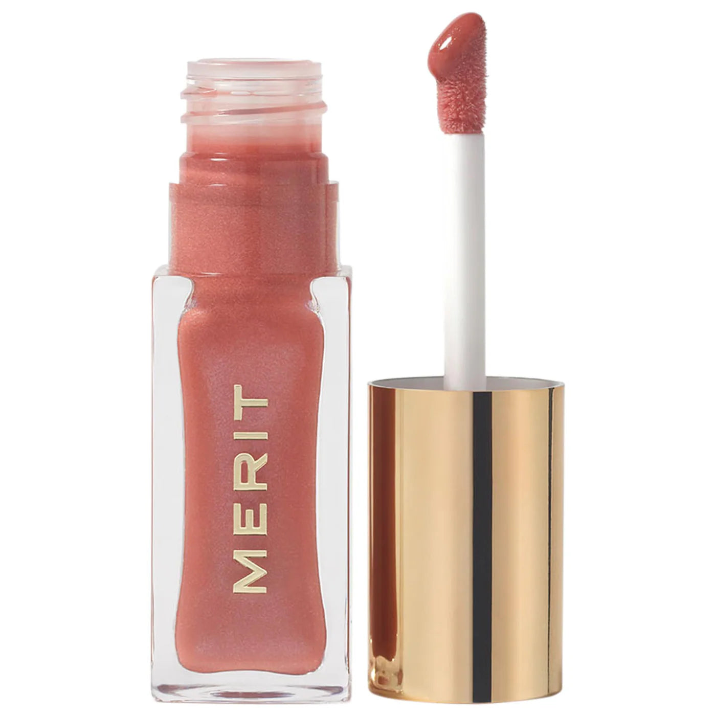Aceite labial hidratante con color MERIT Shade Slick