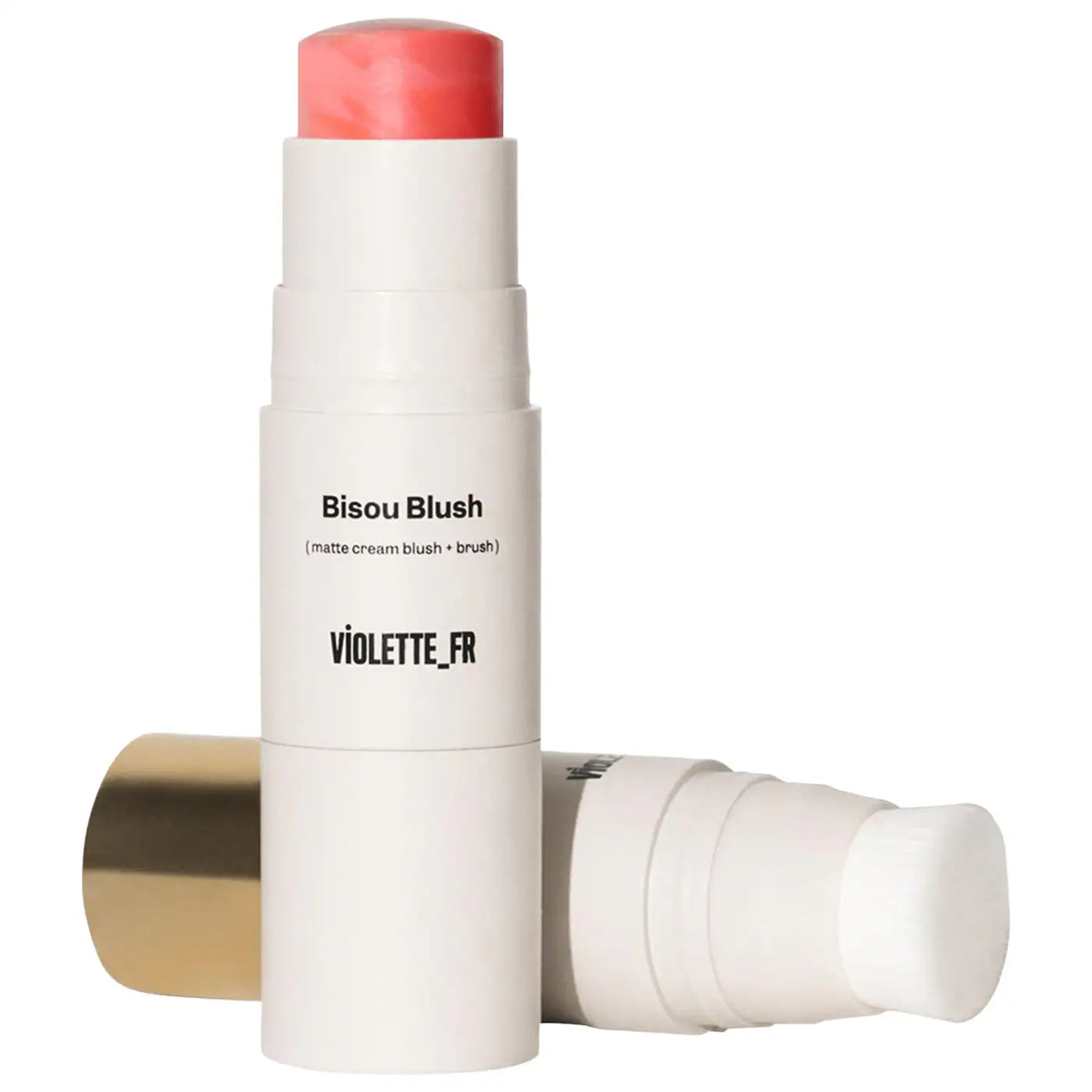 VIOLETTE_FR BISOU BLUSH Marbled Cream Blush Stick