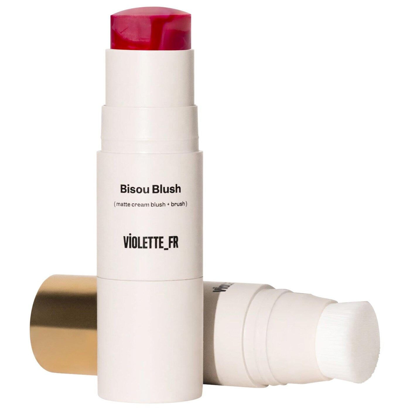 VIOLETTE_FR BISOU BLUSH Marbled Cream Blush Stick