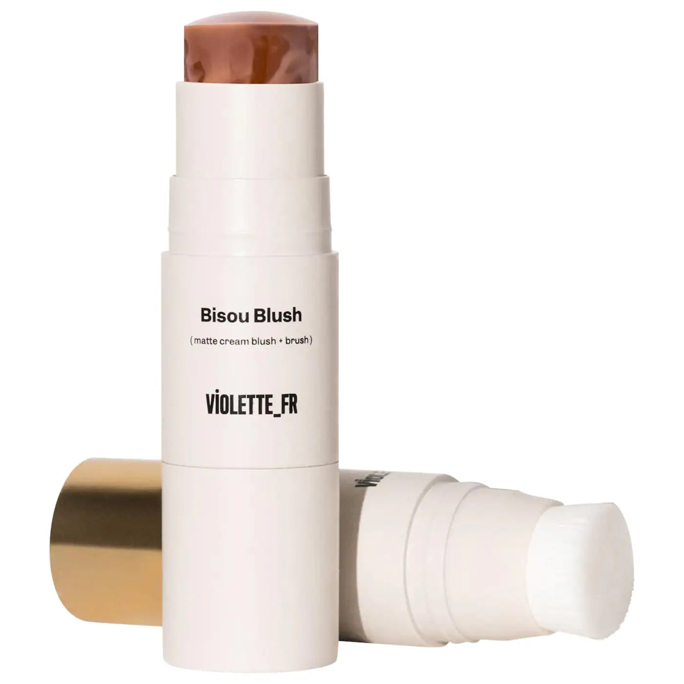 VIOLETTE_FR BISOU BLUSH Marbled Cream Blush Stick