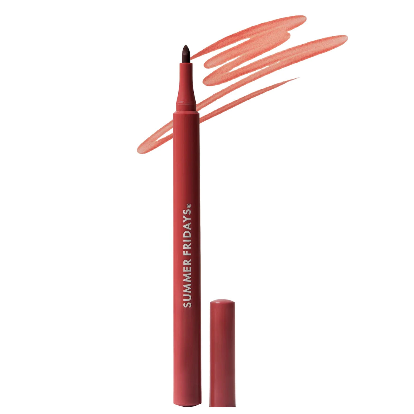 Summer Fridays Flushed Lip Stain 12HR Transfer-Proof Lip Tint