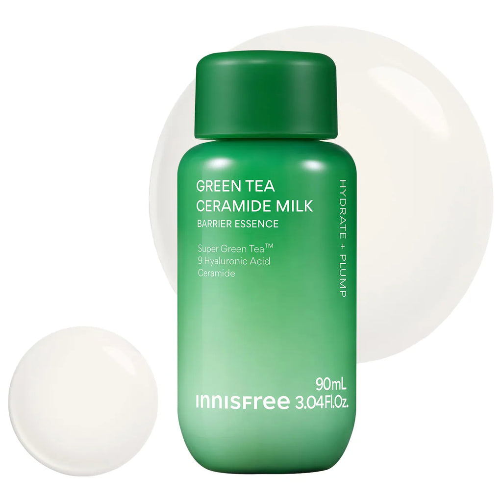 innisfree Green Tea Ceramide Korean Milk Toner for Hydration & Barrier Repair