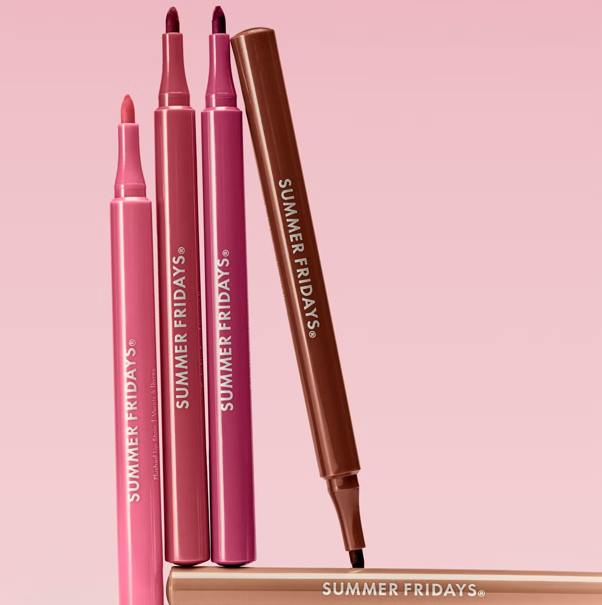 Summer Fridays Flushed Lip Stain 12HR Transfer-Proof Lip Tint