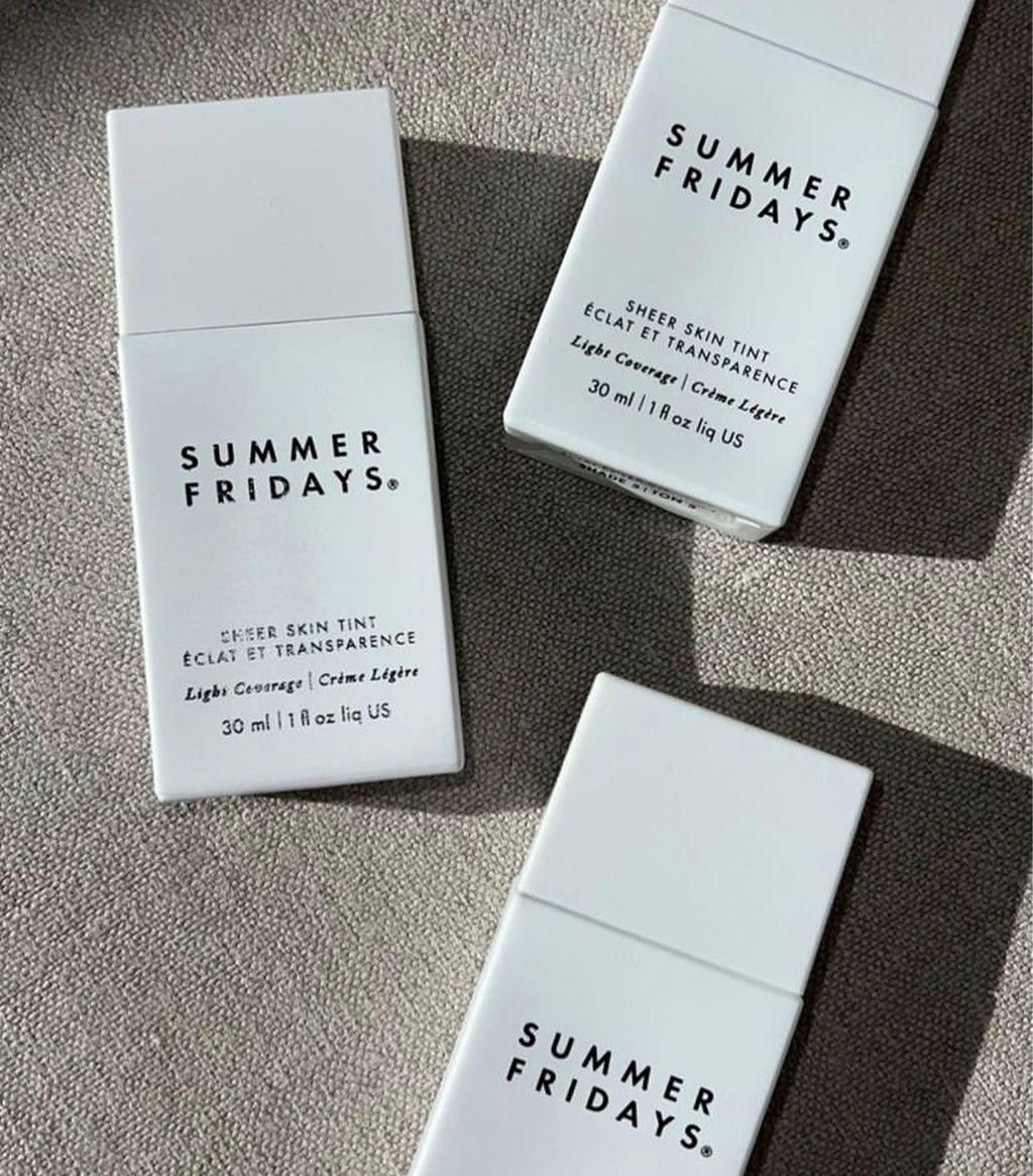 Tinte de piel transparente Summer Fridays con ácido hialurónico y escualano